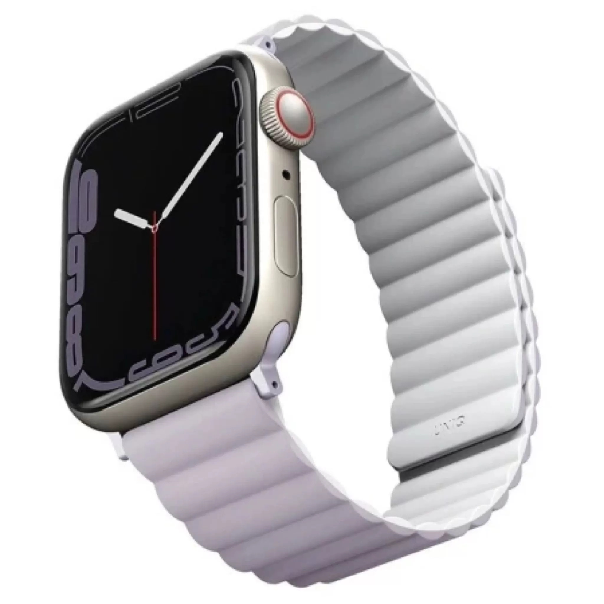 Ремешок Uniq Revix для Apple Watch 41/40/38mm, сиреневый/белый